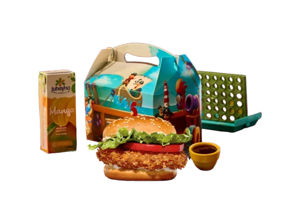 kids meal burger